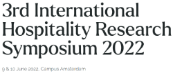 3rd International Hospitality Research Symposium (9-10 May 2022)