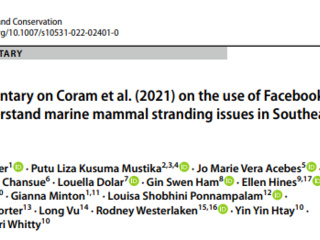 Commentary use of Facebook to understand marine mammal stranding issues in Southeast Asia